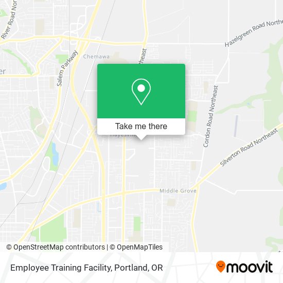 Employee Training Facility map
