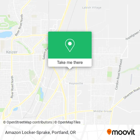 Amazon Locker-Sprake map