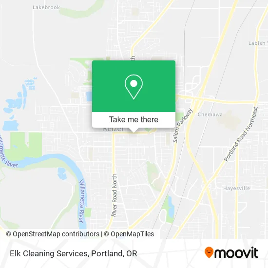 Elk Cleaning Services map