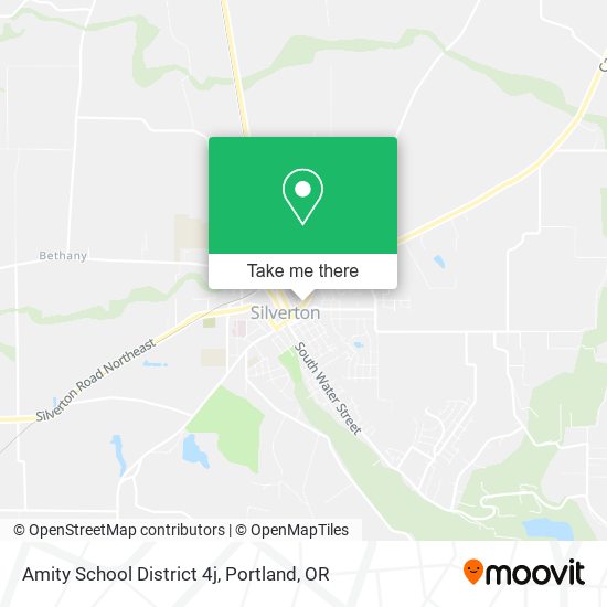 Amity School District 4j map