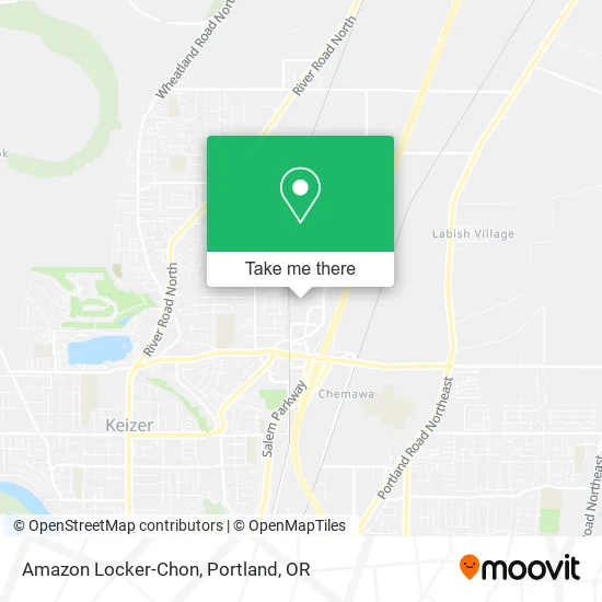 Amazon Locker-Chon map