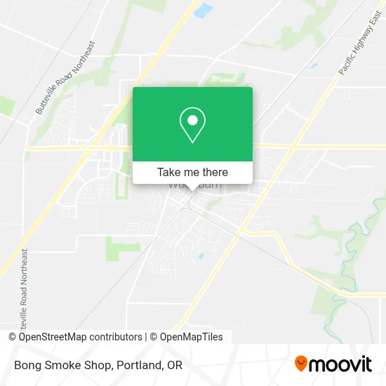 Bong Smoke Shop map