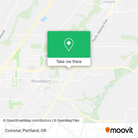 Mapa de Coinstar