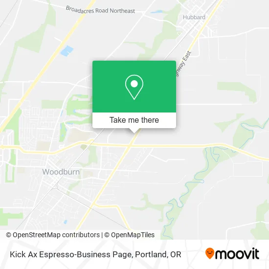 Kick Ax Espresso-Business Page map