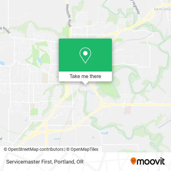 Servicemaster First map