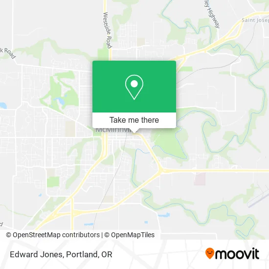 Edward Jones map