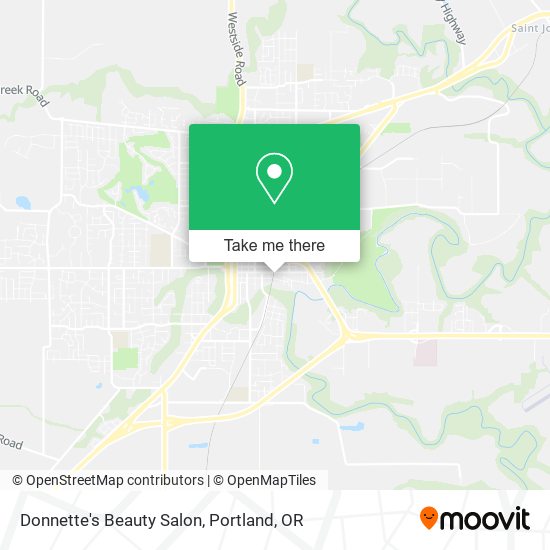 Mapa de Donnette's Beauty Salon