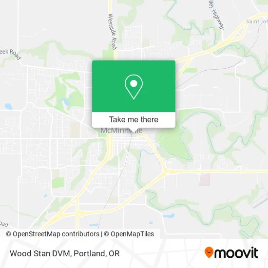 Wood Stan DVM map