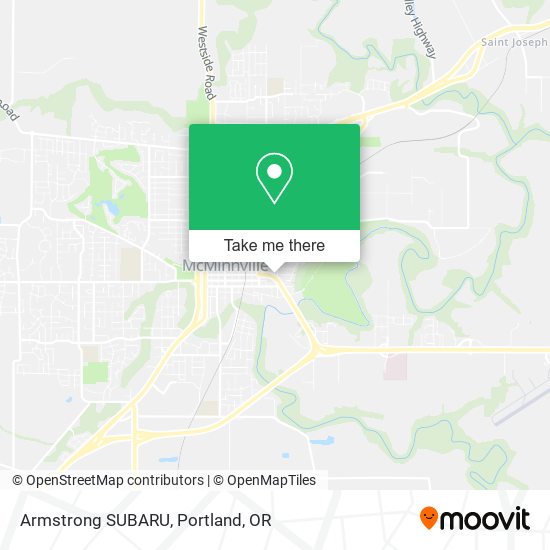 Mapa de Armstrong SUBARU
