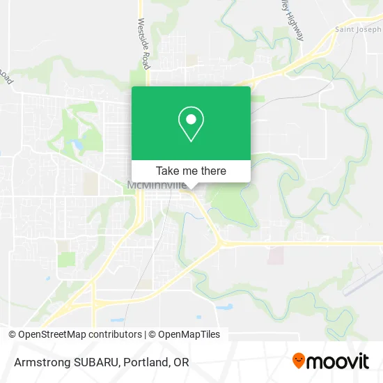 Armstrong SUBARU map