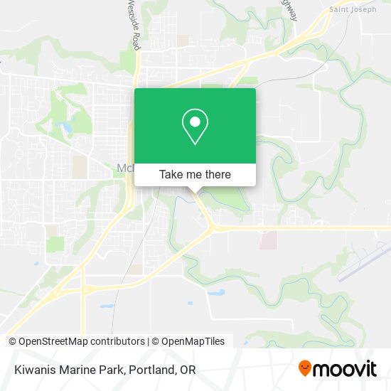 Kiwanis Marine Park map