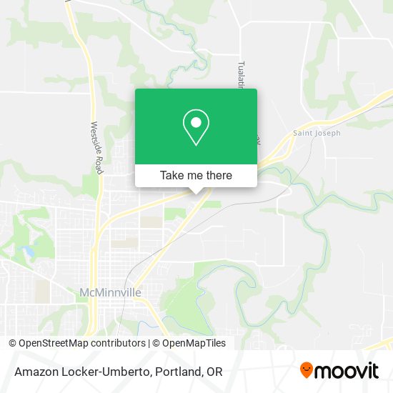 Amazon Locker-Umberto map