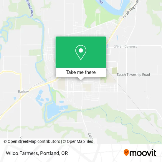 Wilco Farmers map