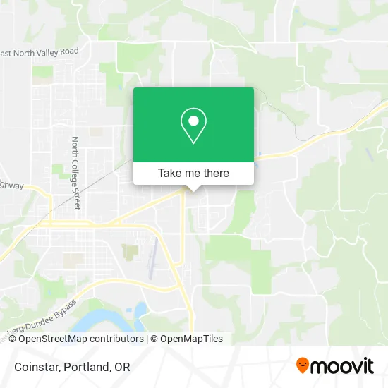 Mapa de Coinstar