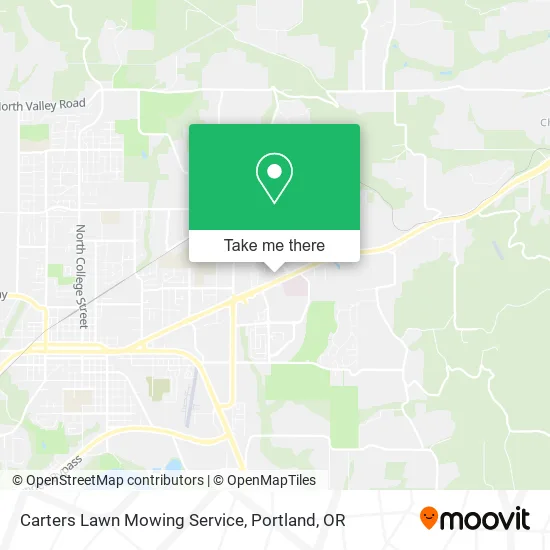 Mapa de Carters Lawn Mowing Service