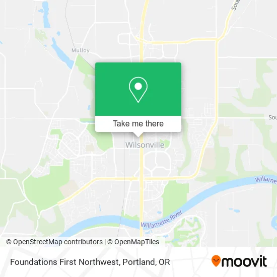 Foundations First Northwest map