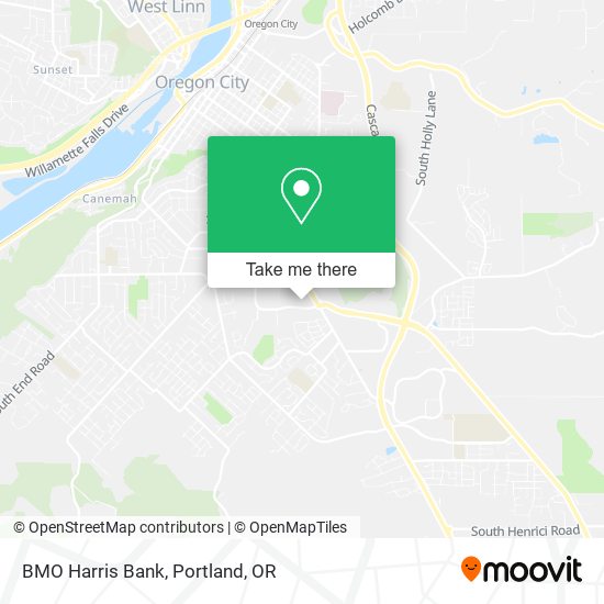 BMO Harris Bank map