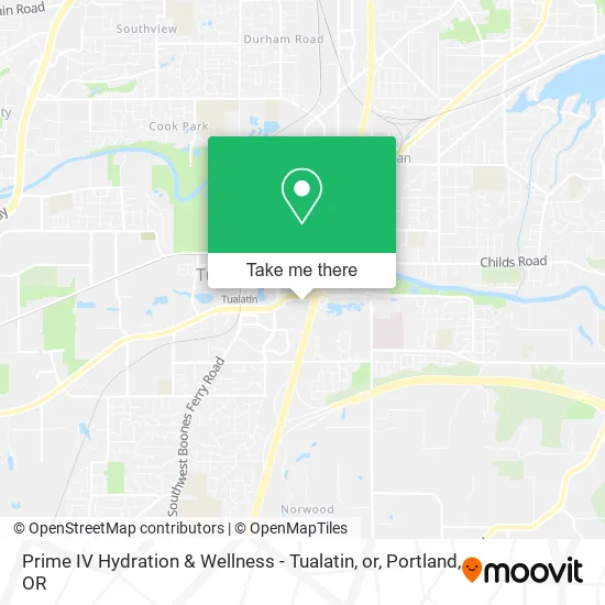 Prime IV Hydration & Wellness - Tualatin, or map