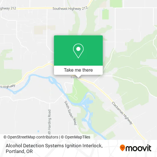 Mapa de Alcohol Detection Systems Ignition Interlock