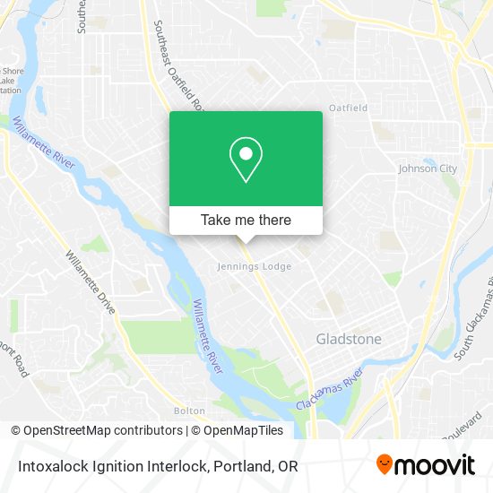 Intoxalock Ignition Interlock map