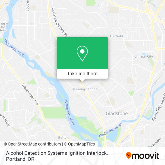 Mapa de Alcohol Detection Systems Ignition Interlock