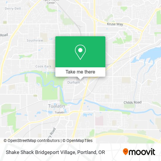 Mapa de Shake Shack Bridgeport Village