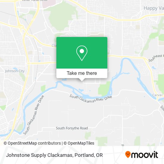 Mapa de Johnstone Supply Clackamas