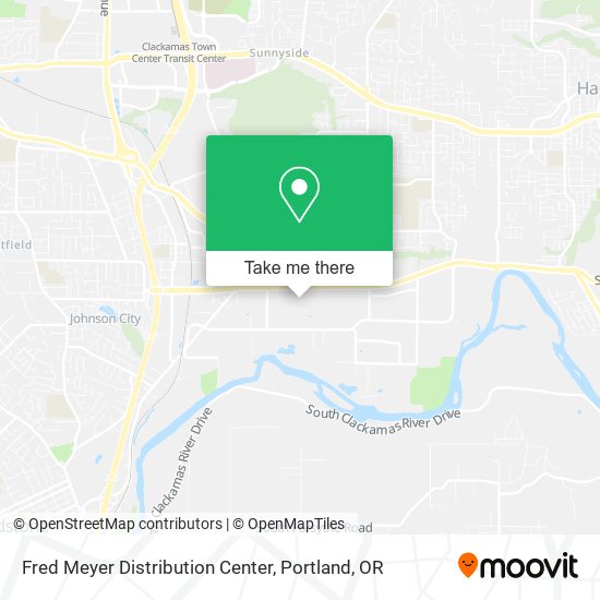Mapa de Fred Meyer Distribution Center