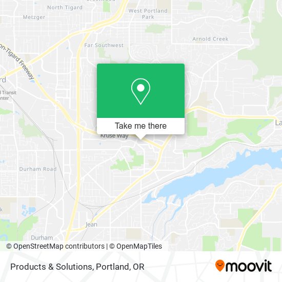 Products & Solutions map