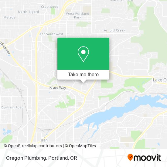 Mapa de Oregon Plumbing