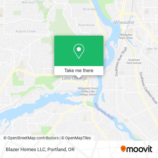 Mapa de Blazer Homes LLC