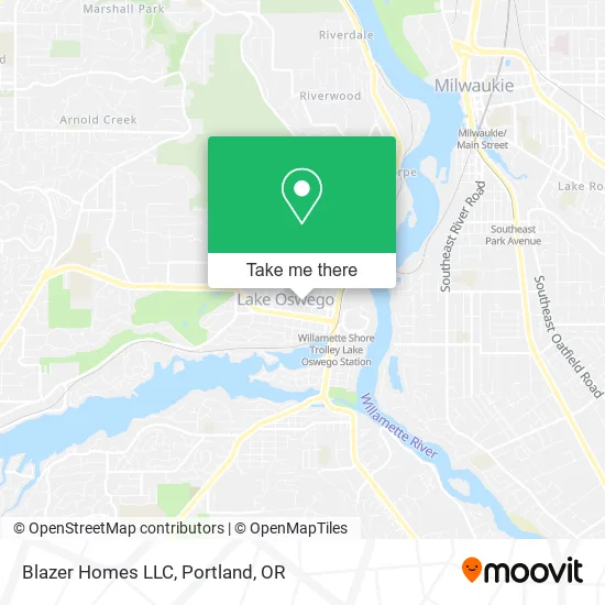 Blazer Homes LLC map