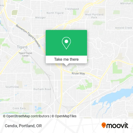Mapa de Cendix