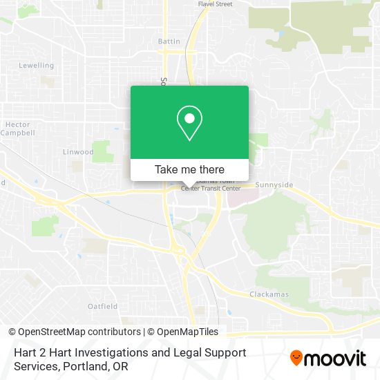 Hart 2 Hart Investigations and Legal Support Services map