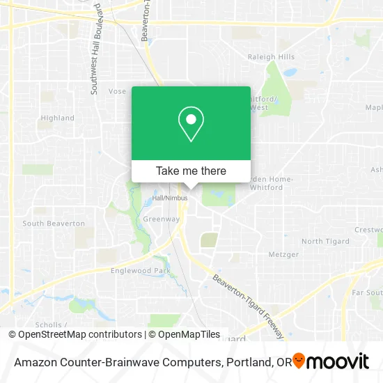 Mapa de Amazon Counter-Brainwave Computers