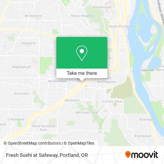 Fresh Sushi at Safeway map
