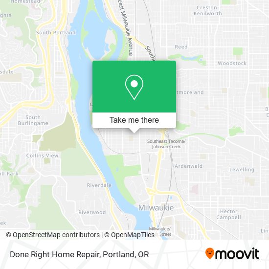 Done Right Home Repair map