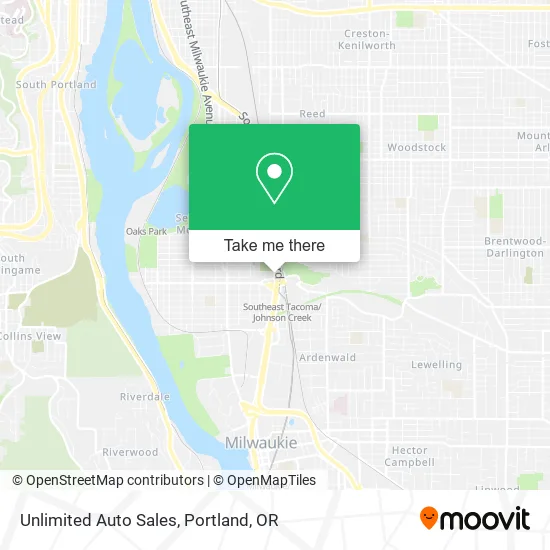Unlimited Auto Sales map