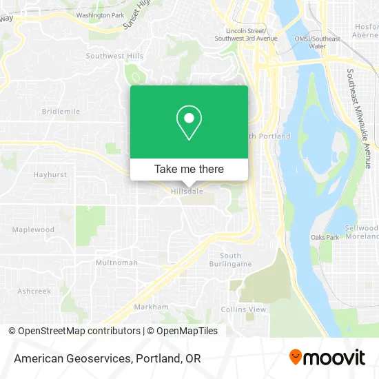 American Geoservices map