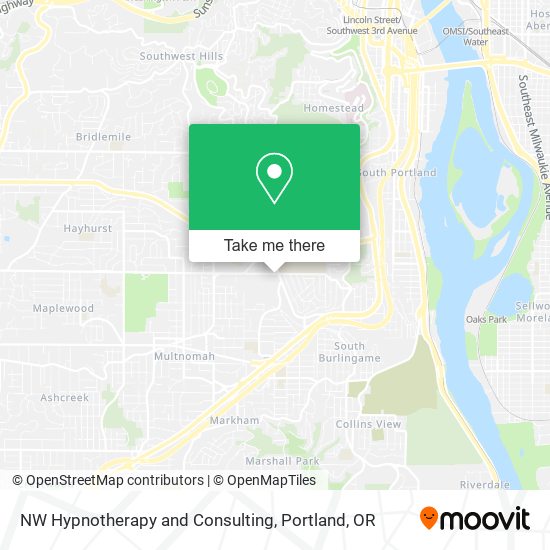 NW Hypnotherapy and Consulting map