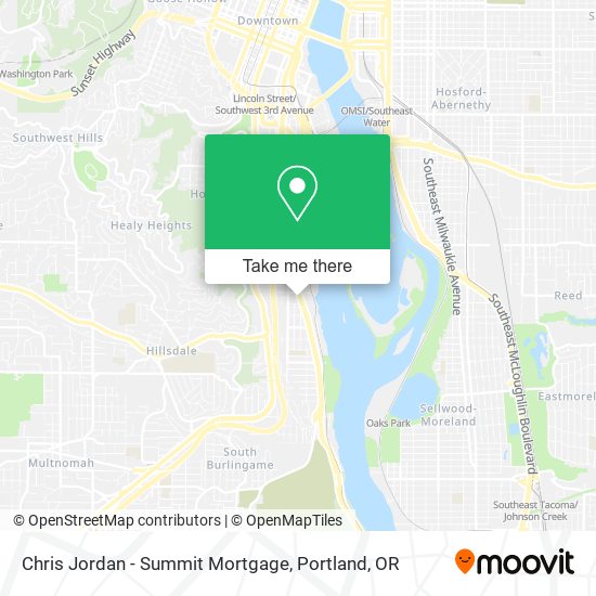 Mapa de Chris Jordan - Summit Mortgage