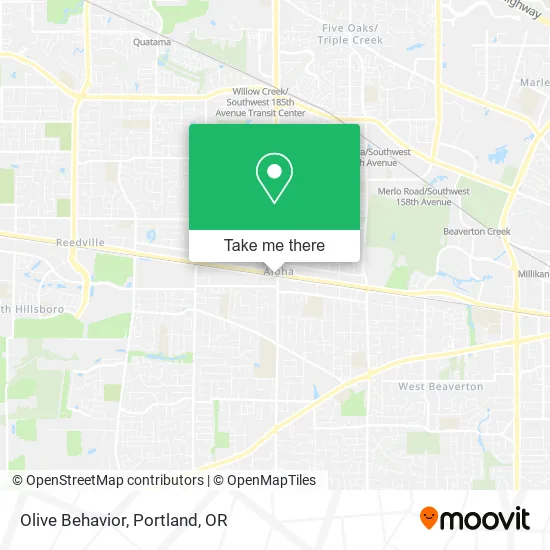 Olive Behavior map