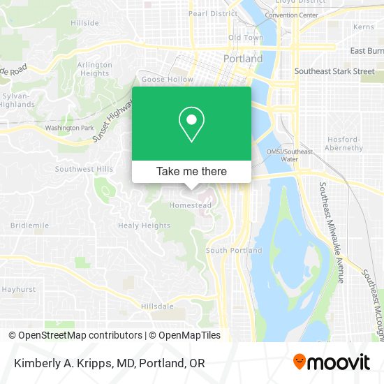 Mapa de Kimberly A. Kripps, MD
