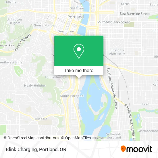 Mapa de Blink Charging