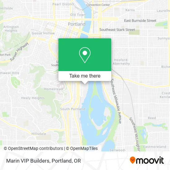 Marin VIP Builders map