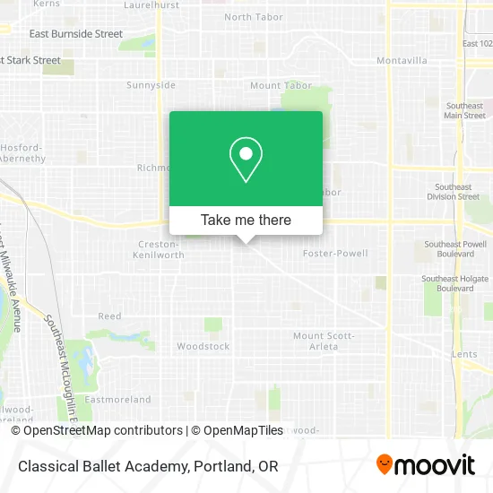 Mapa de Classical Ballet Academy