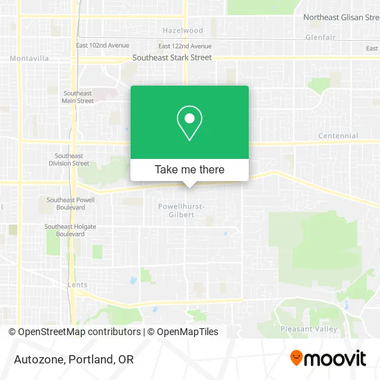 Autozone map