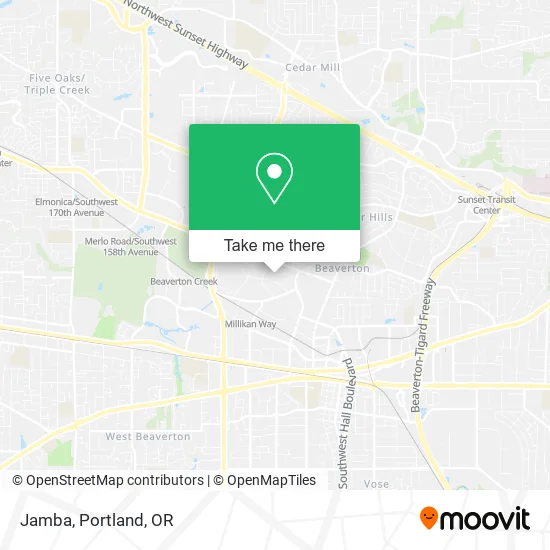 Jamba map