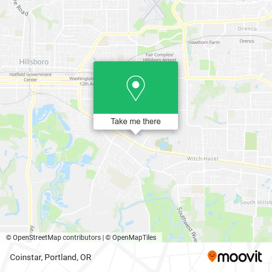 Coinstar map