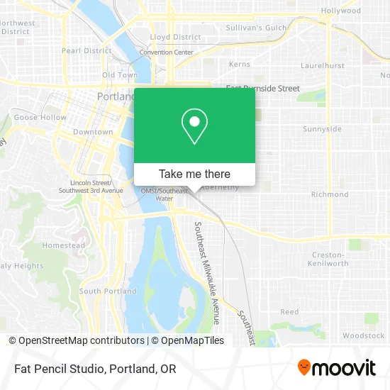 Fat Pencil Studio map